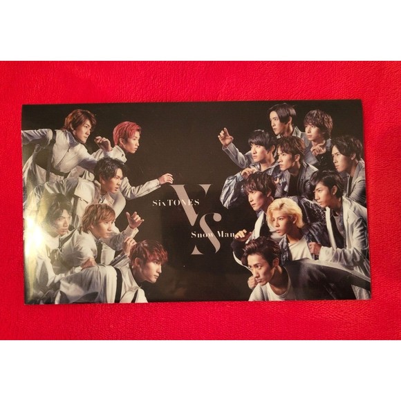 Six Tones Vs Snow Man JPOP Envelope 8 x 4.75 Inches 7-11 US Seller - Picture 1 of 4